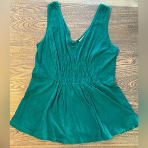 Sleeveless Anthropologie Babydoll Blouse
